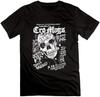 Винтажная футболка Cro-Mags Подарок для фанатов Хлопок Черный Полный размер Мужская Унисекс