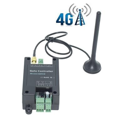 GSM 4G LTE Gate Controller SMS Remote Control ON/OFF Relay Switch For Automatic Sliding Swing Gate Opener