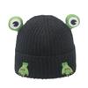 Autumn and winter Internet celebrity knitted hat female cute cartoon frog ear protector pullover hat wool hat female 2025
