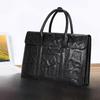 2022 Men's Genuine Leather Handbag - Large Capacity Cowhide Briefcase