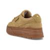 Puma Женские низкие кеды на платформе Mayze Stack Suede Коричневые 383983-03