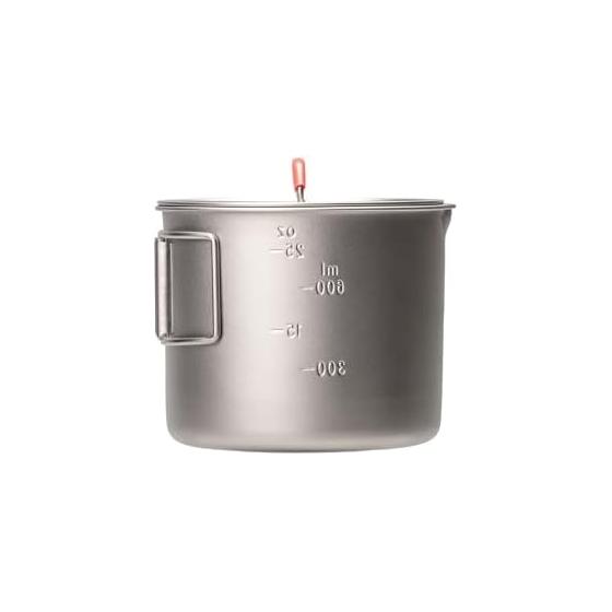 Кружка-котелок EVERNEW Ti Mug Pot 900 ECA539 [Объем 950 мл] [Изготовлена из титана]