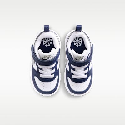 Детские кроссовки Nike Court Borough Low Recraft TD 'Белый Металлический Серебристый'