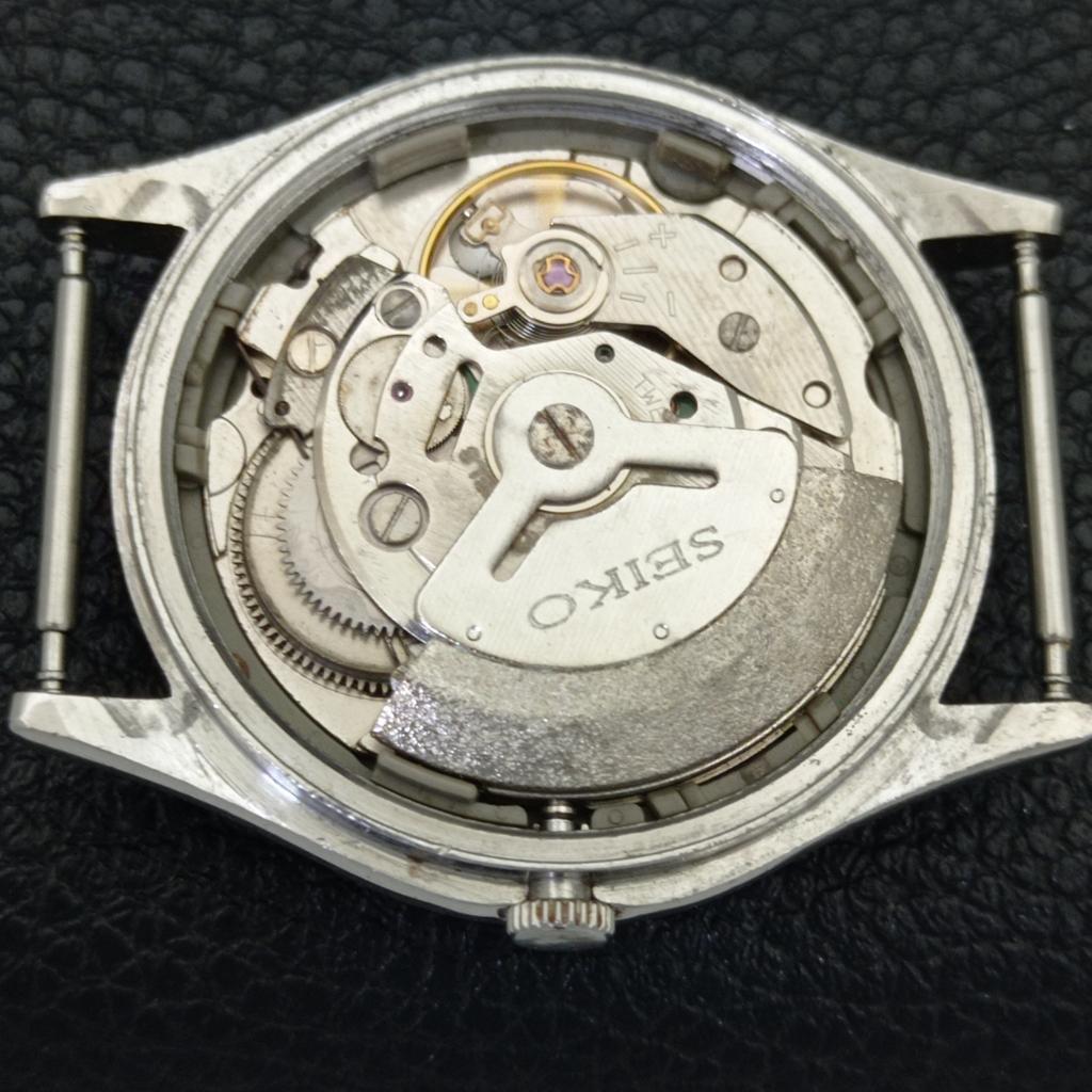 Seiko 5 АВТОМАТИЧЕСКИЕ 6309A ВИНТАЖНЫЕ ЯПОНСКИЕ МУЖСКИЕ ЧАСЫ С ЧЕРНЫМ ЦИФЕРБЛАТОМ a701614-5 R206c-a701614