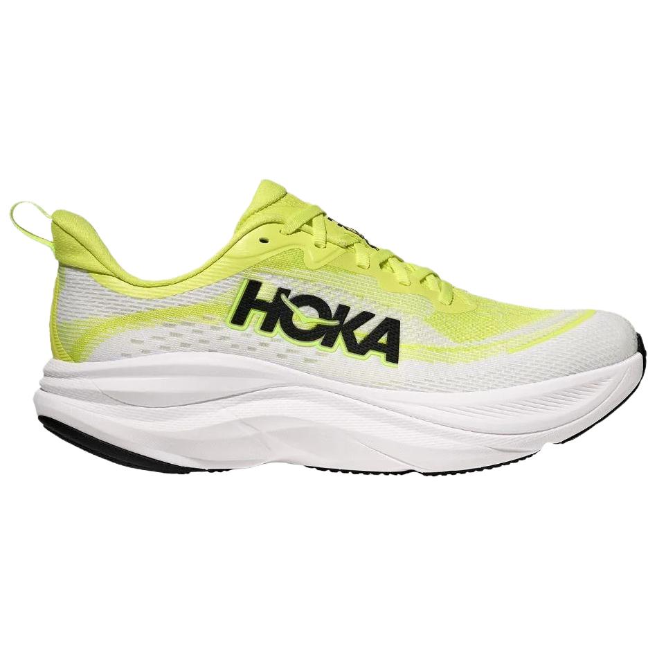 HOKA One One Skyflow Удобные Прочные Кроссовки для Трейлраннинга Мужские Кроссовки Желтый Белый 1155111-NRS
