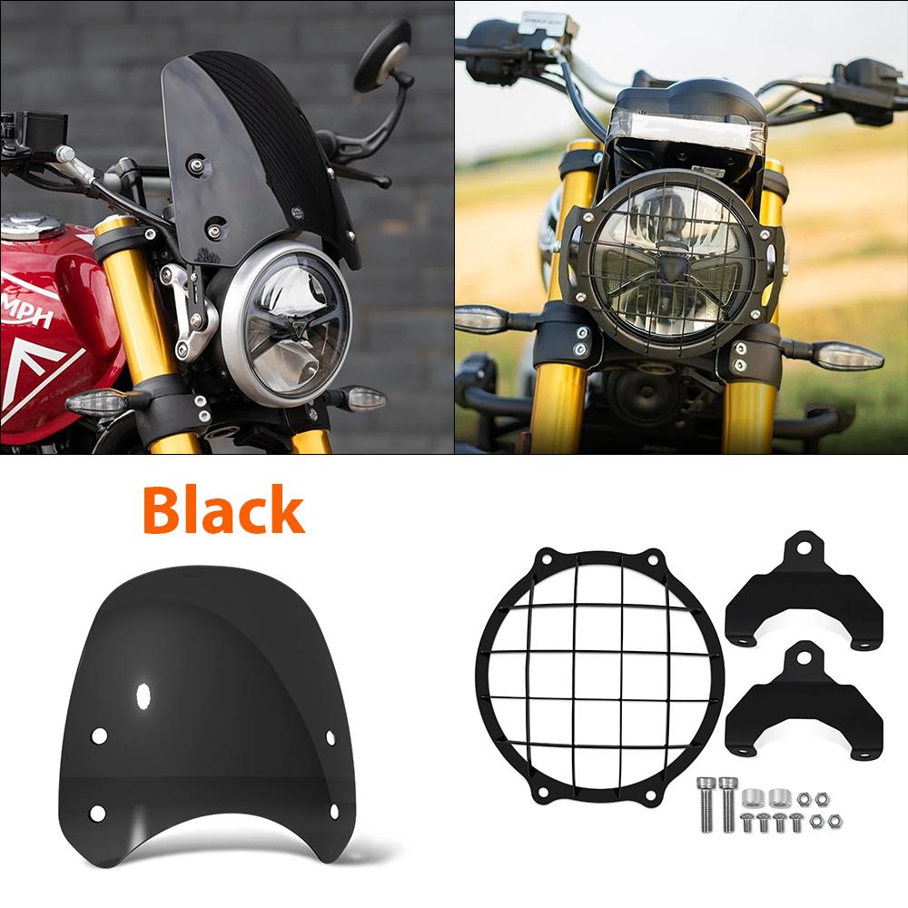 Для Scrambler 400X 2024 2025 Speed 400 2024 2025 Ветровое стекло Мотоциклетное ветровое стекло Ветроотражатели Козырек Экран Обтекатель фары