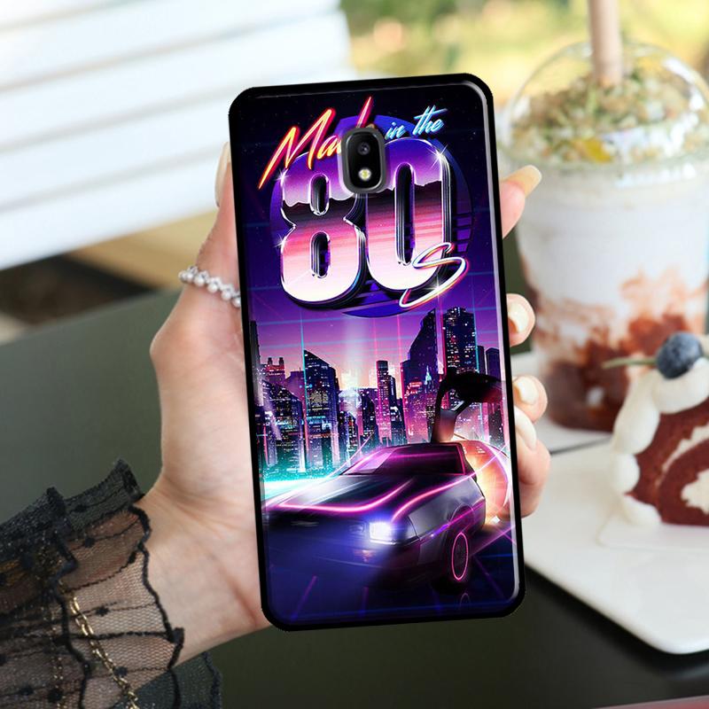 Synthwave 80s Retro Car Case For Samsung Galaxy M06 M16 M36 M56 M15 M11 M31 M21 M53 M13 M32 M52 M35 M55 M14 M34 M54