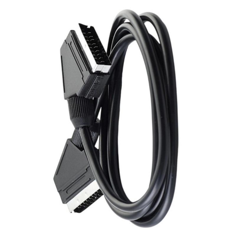 SCART Штекер на SCART Штекер 21-контактный Кабель для передачи данных Кабель Scart Шнур Scart Для видеоконвертеров Аксессуары для игровых консолей
