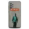 Чехол для телефона Street Art Banksy Graffiti для Samsung S25, S24, S21, S22, S23, S30, Ultra, S20, Plus, Fe, Lite, Note, 10, 9, 5G Черный