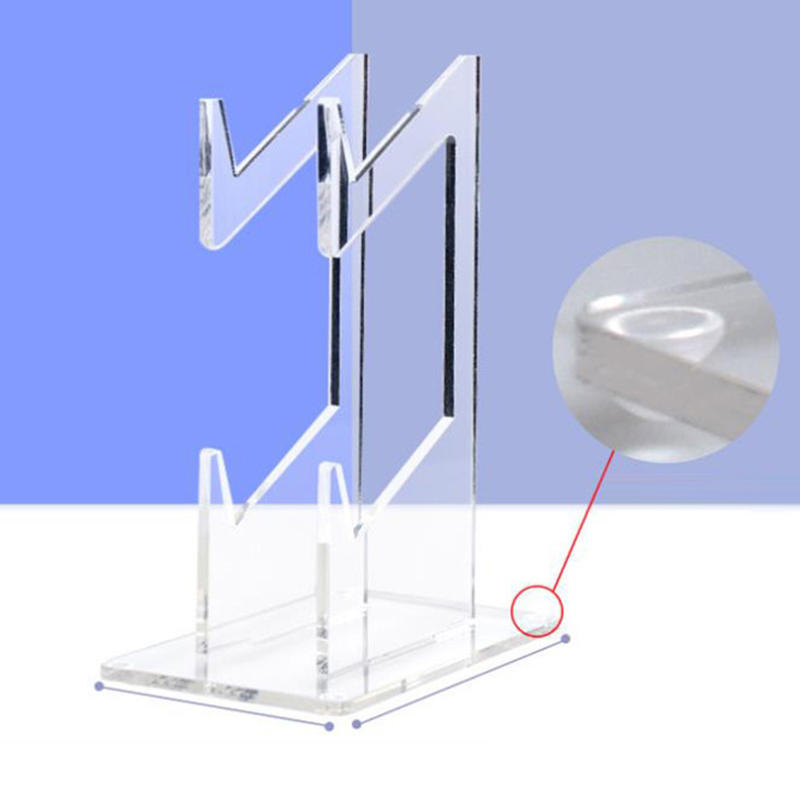 Подставка для геймпадов с держателем для наушников Прозрачный 2-ярусный органайзер для игровых аксессуаров Стойка для хранения 1/2 геймпадов PS5 PS4