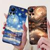 Для Infinix Note 11 X663 Чехол Note 11 Pro X697 Обложка Модный Расписной Ударопрочный Мягкий ТПУ Funda Для Infinix Note 12 G88 11s Coque