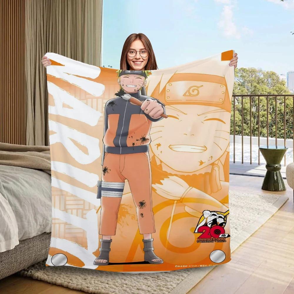 Narutos Fur Blanket King Size Home and Decoration Hairy Blankets for Bed Throw Luxury Bedding Knitted Plaid Beach Towel Knee Nap