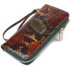 Stylish Women's Wallet Made of Genuine Textured Leather CANPELLINI Wallet 21618 Multicolored