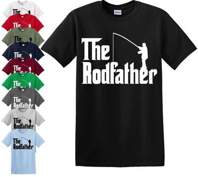 Футболка Крестный Отец / Смешная Рыбалка Рыбак Рыба Веселье Вечеринка Шутка Хлам Топ Футболка