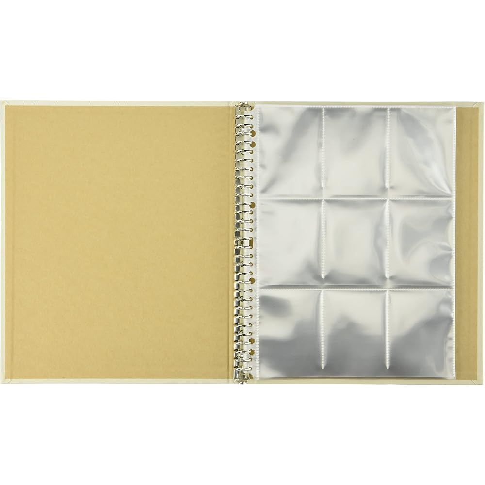 Fujifilm Half-Size Print Pocket Album, Holds 270 Prints, A4 Size, White Beige, HSP-270AL-WH