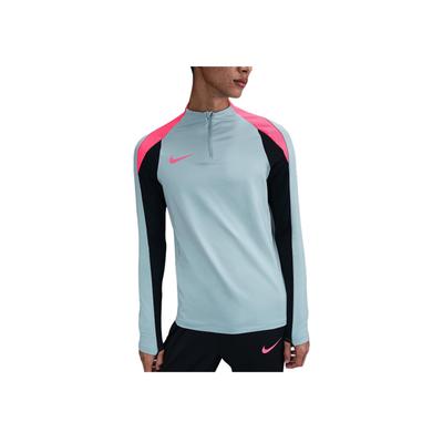 Мужская тренировочная футболка с длинным рукавом Dri-Fit Strike, дышащая, облегающая, для футбола, топ, цвет Ocean-Cube FN2403-395