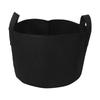 Black Plants Growing Bag Vegetable Flower Aeration Planting Pot Container (10 Gallon 28 X 40cm)