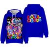 Модная мужская и женская толстовка с капюшоном The Amazing Digital Circus Hoodies Anime Streetwear Harajuku Повседневная пуловер с капюшоном с принтом Толстовки