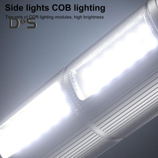 High Powered Flashlight 4 Modes Adjustable Super Bright Waterproof Zoomable Rechargeable Tactical Flashlight with Power Display