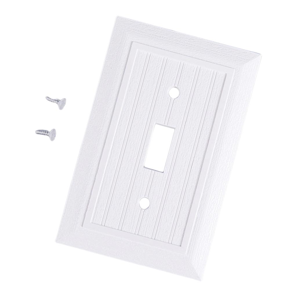 Heat Resistant Switches Covers Socket Plate Light Switches Cover Standard Wall Switches Receptacle Outlet Covers