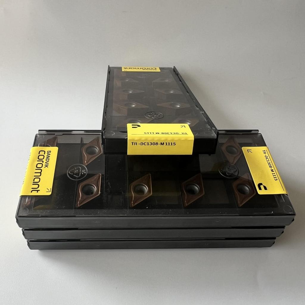 SANDVIK / TR-DC1308-M 1115 / Original Swedish hard alloy blade 10 Pcs