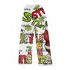 Women's Fashion Casual Christmas Printed Pants Plush Casual Pants