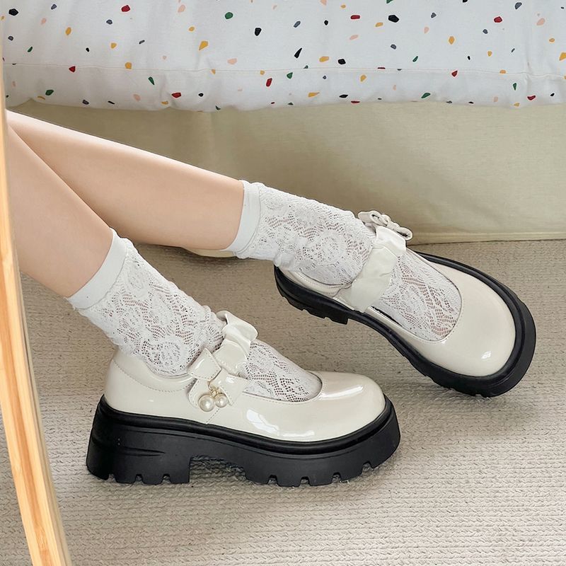 Милые кожаные туфли в стиле Sweet Lolita, летние и осенние, корейская версия, легкие, с открытым подъемом, нескользящие, для верхней одежды, юбок, туфли Мэри Джейн