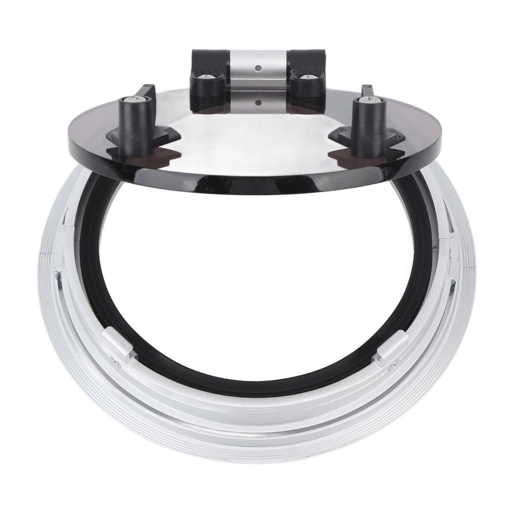 Yacht Porthole 9 Inches Round Marine Grade Aluminum Porthole Inward Opening Boat Transparent Window