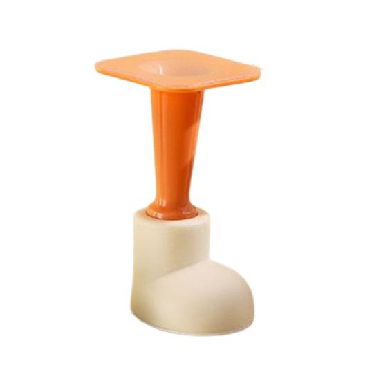 1 комплект, клейкий дверной бампер, креативная обувь с круглым носком, дверной стопор, защита от столкновений, настенная защита для дома