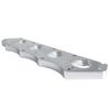 Series H to K Intake Manifold Adapter For Honda Acura Pro K-Series H2K K2H Black Silver Anodized