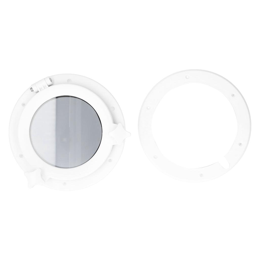 8-дюймовый круглый открывающийся иллюминатор, закаленное стекло, универсальный для автодома, лодки, яхты, белый