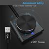 ABUO-USB Регулятор громкости Внешний аудиорегулятор с USB-кабелем для переключателя ручки ПК-динамика