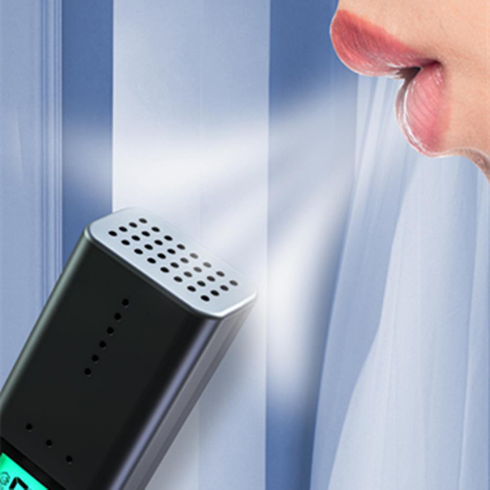 Цифровой ЖК-экран Тестер алкоголя в выдыхаемом воздухе Алкотестер Анализатор Детектор DC 5V 1A