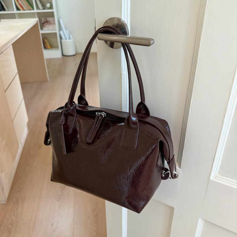 Ретро нишевая сумка-тоут женская новая модная простая сумка на плечо большой вместимости для работы и поездок сумка-мессенджер