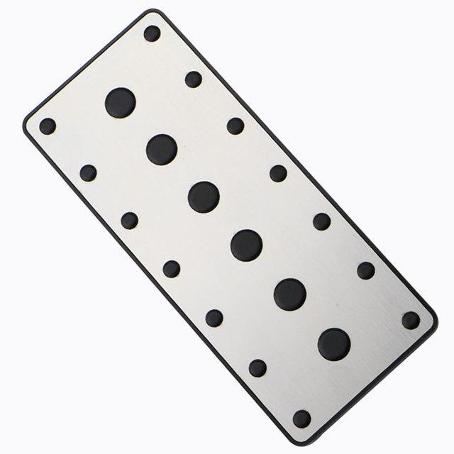 Автомобильные педали для Toyota Fortuner 2015-2021 AT, педаль газового тормоза, мертвая педаль, защитный чехол