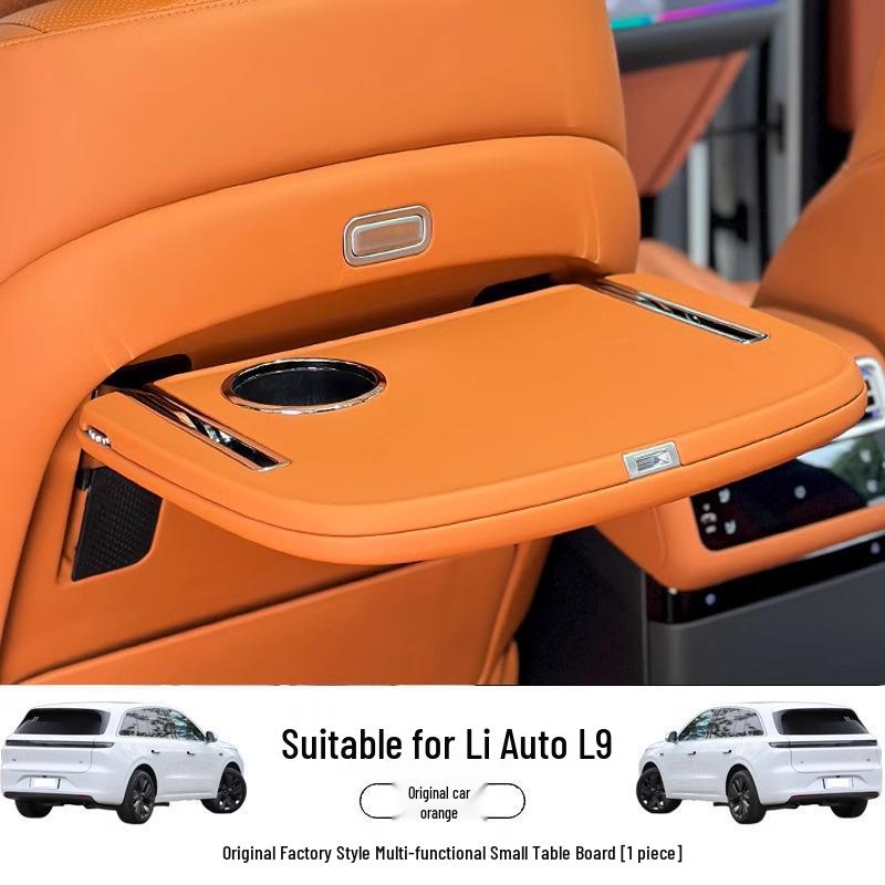 Автомобильный столик для Li Auto L9/L8/L7/L6: Многофункциональный столик-спинка сиденья среднего ряда, Неразрушающая установка.