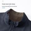 Montagut Men's Silk Blend Windproof Stand-Collar Jacket