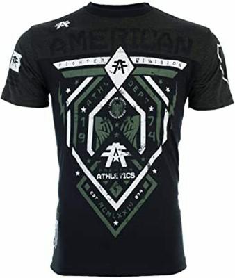 Черная футболка унисекс American Fighter Fairbanks Biker MMA