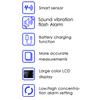 SMART SENSOR ST8904 Многофункциональный газоанализатор Кислород O2 Сероводород H2S Угарный газ CO Горючий газ LEL Газометр