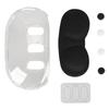 VR Headset Protective Shell Cover Compatible For Meta Quest 3 Protective Lens Cover Joystick Anti Skid Cap VR