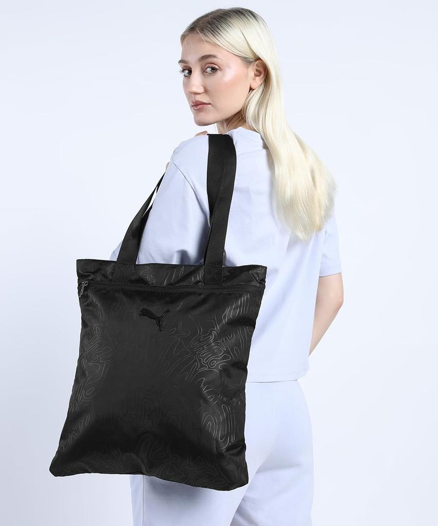 Сумка-тоут POP Tote 091336 2025 Цвет [PUMA] Женская Весна/Лето Черный/Граффити AOP(01)