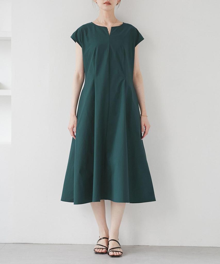 ROPE PICNIC Waist Tuck Cut Dress GDE55030 Black Maine Size 36 Women's (01)