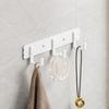 Крючок для белого полотенца, крючок для одежды, крючок для одежды, крючок для спальни, крючок для халата, гостиной, кухни, аксессуары