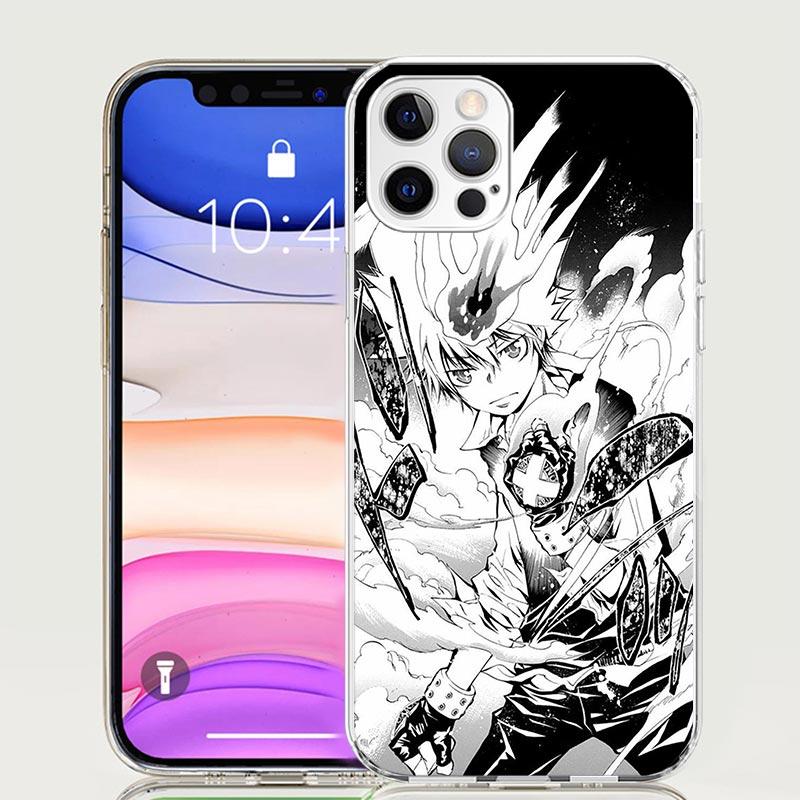Чехол для телефона Katekyo Hitman Reborn Для Apple iPhone 17 Air 16 15 Plus 14 + 13 Mini 12 11 Pro Max 7 8 SE 16Max Мягкий чехол Coq