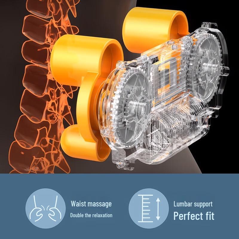 AUX Neck and Back Shiatsu Massager Pillow