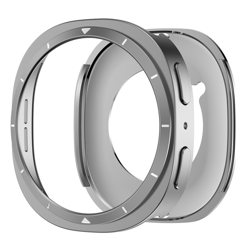 Для Samsung Galaxy Watch 8 40 мм 44 мм Аксессуары Жесткий Ударопрочный Защитный экран Бампер-чехол для Galaxy Watch 8 ПК Металлическая крышка