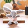 Cute Skirt Bunny Plush Toy Pendant Key Chain Bag Decor For Gift And Kids Play