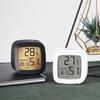 Battery Operated Convenient Small Alarm Clock Humidity Monitor Led Alarm Clock New Table Clock