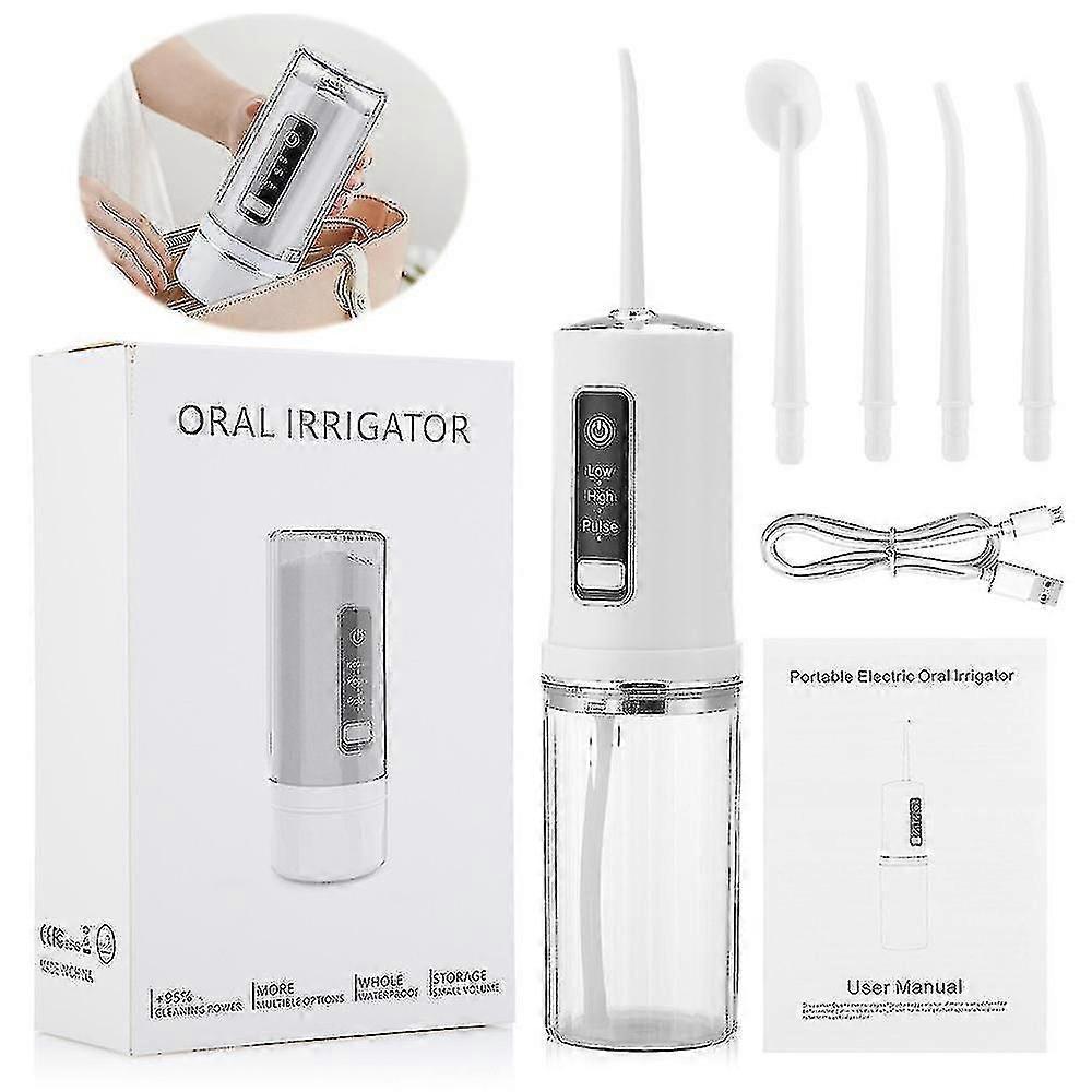 3 Gears Can Be Stored In The Tooth Rinser Household Electric Tooth Cleaner Water Floss Electric Tooth Rinser Tooth Cleaner Hao