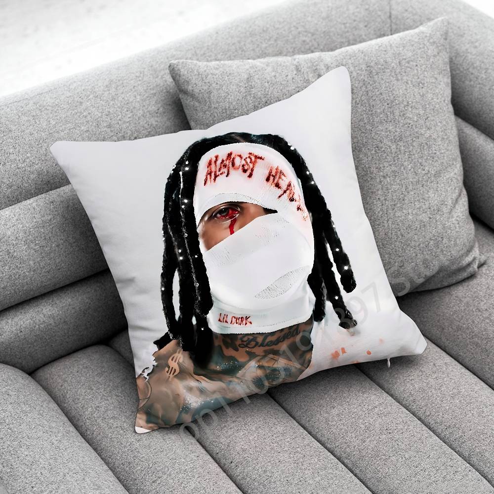 Чехол на декоративную подушку L-Lil Durk Deep Thoughts Для 50см 30см 55см 45*45см 40см Квадратная Наволочка для Подушки на Кровать